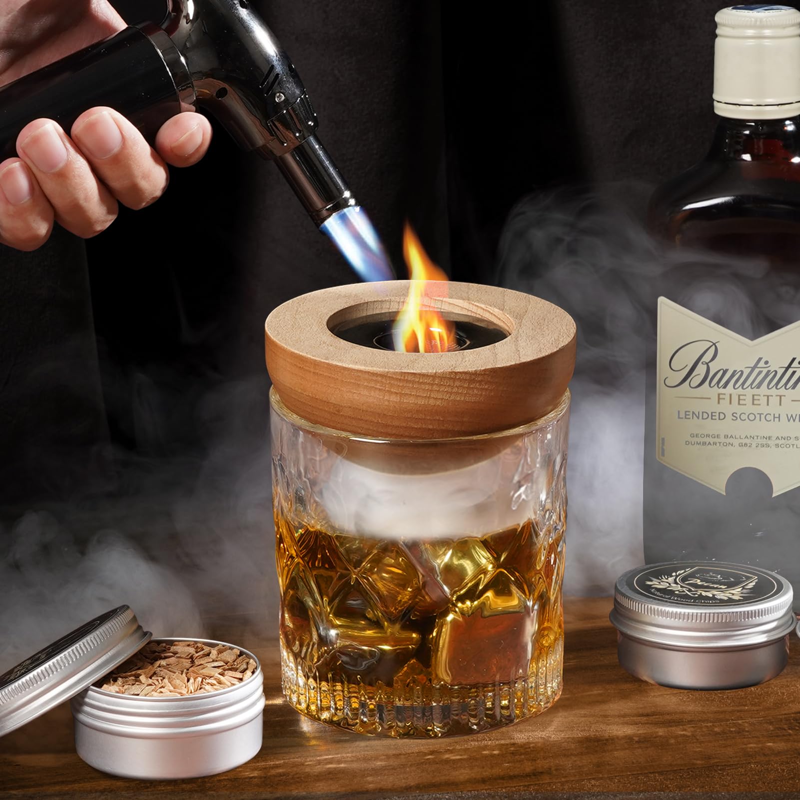 G GOOD GAIN stainless steel ice stones keep drinks cooler without watering.
