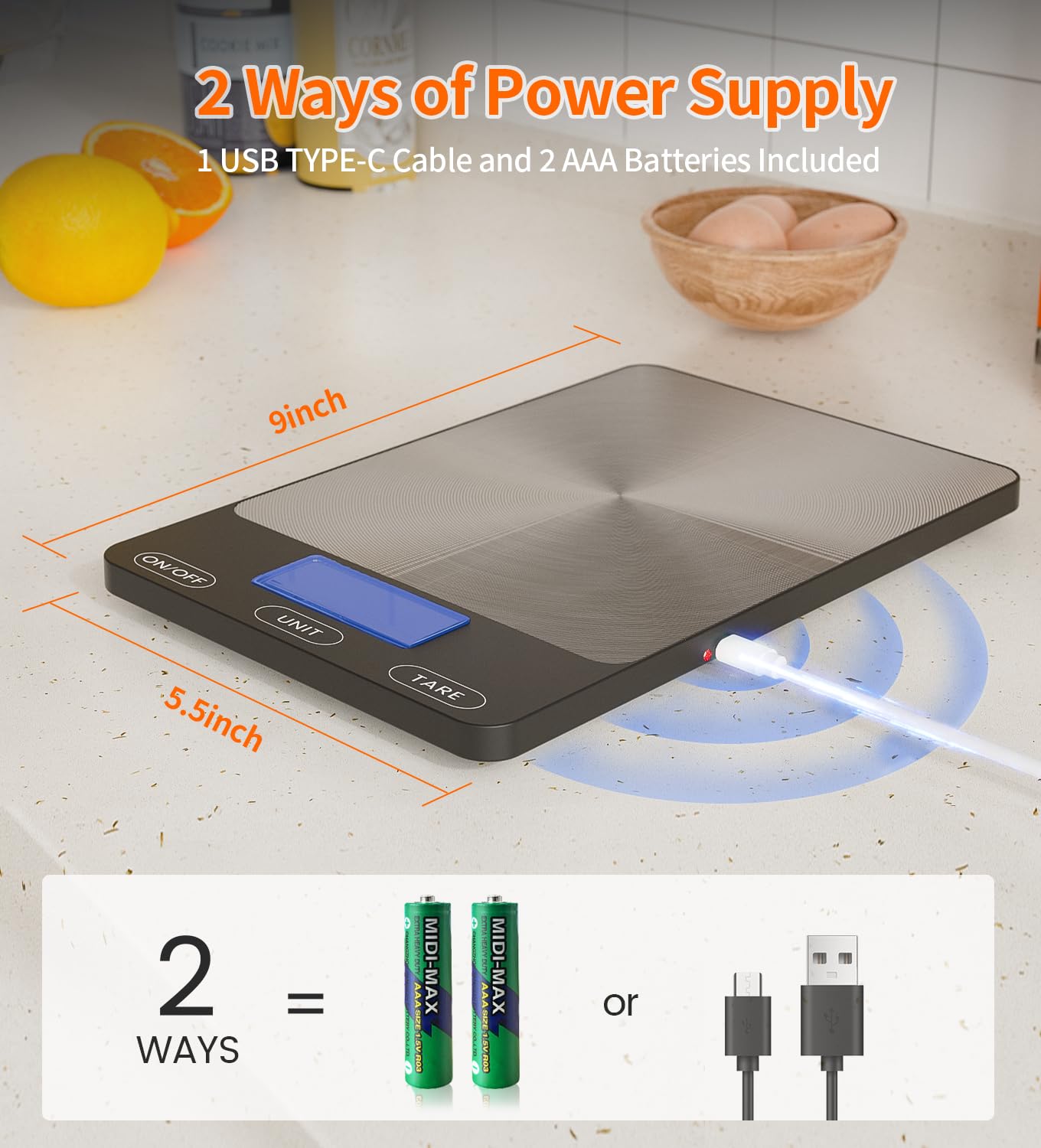 GGQ large LCD readout and touch controls simplify measurements.