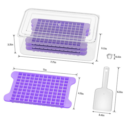 GGUW easy-release tray showing compact design for quick ice in drinks