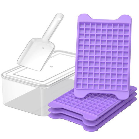 GGUW nugget ice tray with bin demonstrates easy release for fast ice