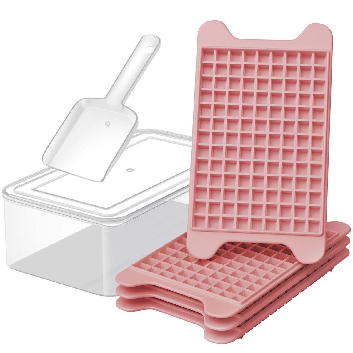 GGUW nugget ice tray with easy release makes quick, clean ice pops.
