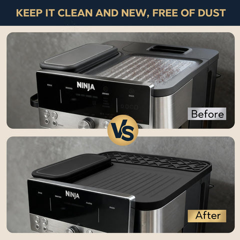 GGV Ninja Luxe top mat anti-slip surface keeps tools steady during prep.