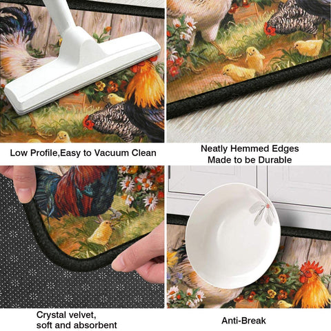 Ghroiep farmhouse-entry mat ideal for busy counters and doorstep patios.