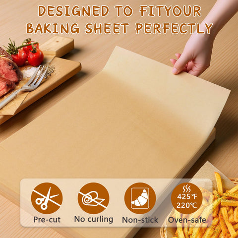 Giaceaw unbleached parchment from natural wood pulp, chlorine-free and eco-friendly.