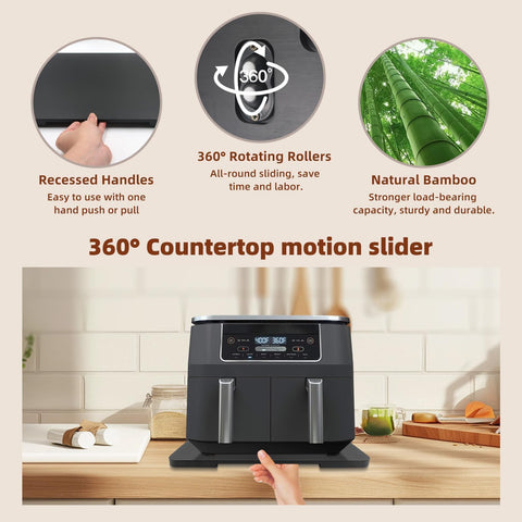 Silent glide channel demonstrates quiet, precise appliance movement