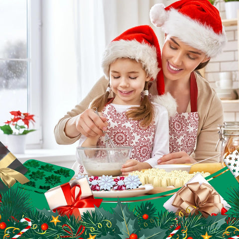 Gieehiol snowflake silicone mold suitable for soap resin crafts and candles