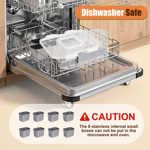 Gifhomfix Snackle Box lid with seal demonstrates spill-resistant transport.