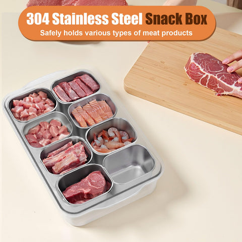 Gifhomfix Snackle Box in travel picnic setup for convenient sharing.
