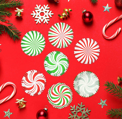Gift Boutique bright holiday colors elevate desserts and party décor.
