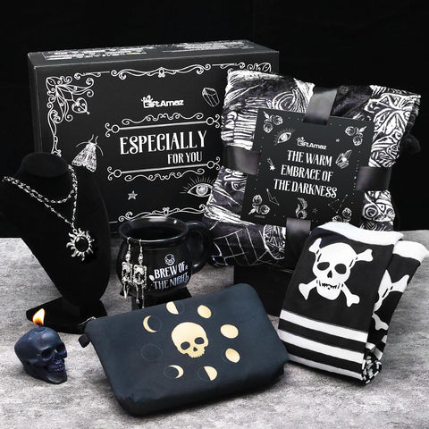 GiftAmaz witch cauldron mug in dark glaze for a bold gothic coffee ritual