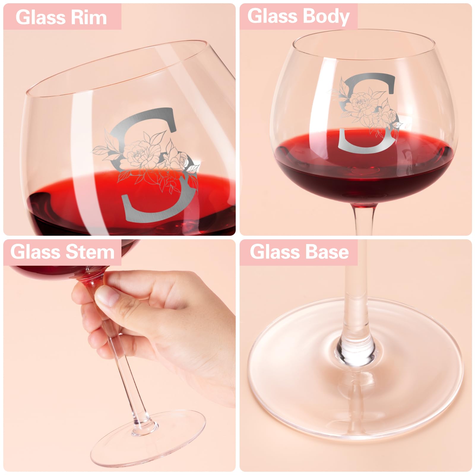 GiftPioneers luxury round gift box protects glasses during shipping.