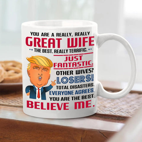 GIFTSFARM 11oz ceramic mug offers bold print and everyday use