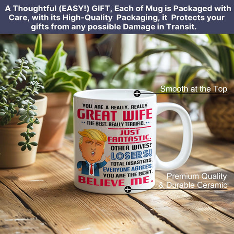 GIFTSFARM mug features bold typography for a playful vibe