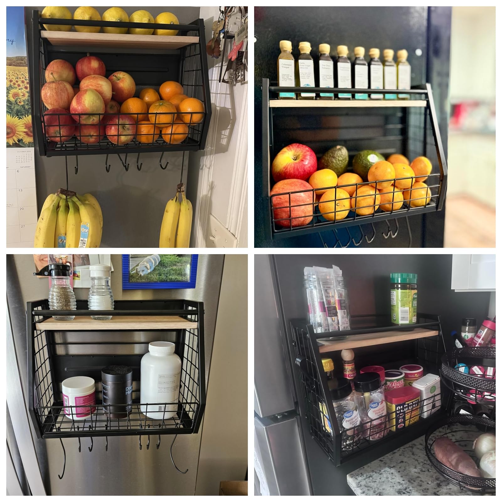 GIGIFTREE magnetic shelf for RV or office break room storage