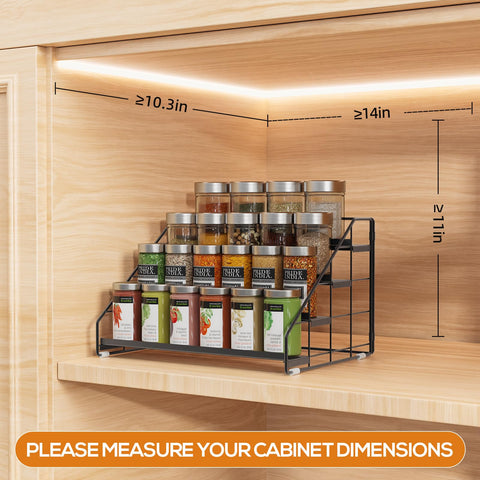 GIGIFTREE depth-adjustable shelves fit different bottle sizes for flexible storage.
