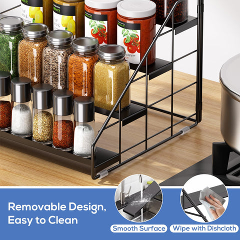 GIGIFTREE vertical, space-saving design frees counter and cabinet space.