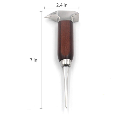 Gihunk ice pick at 7 inch length for versatile ice work.