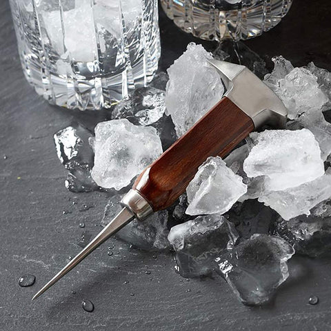 Top view of Gihunk ice pick designed for bar use and reliable leverage.