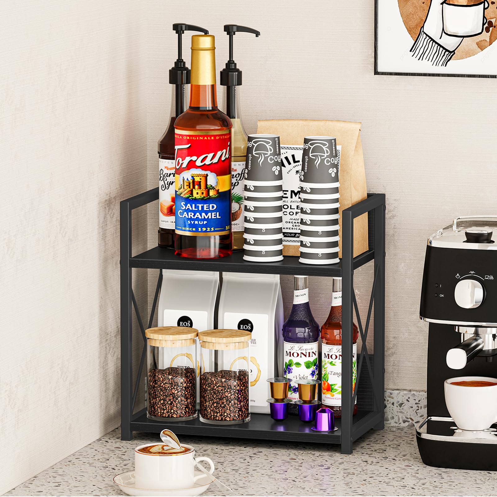 Giikin countertop organizer bathroom toiletries kept tidy and accessible.