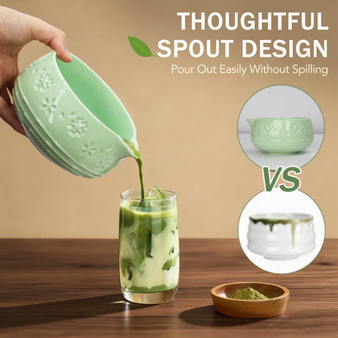 Giiouni chasen holder with ceramic bowl ensures durability and organized setup.