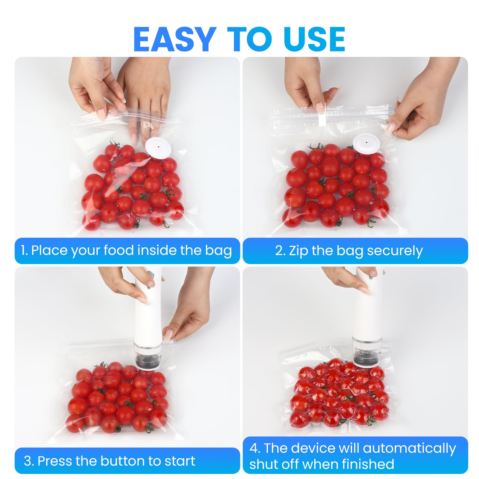 Gikxki bags are freezer-safe and BPA-free for versatile storage.