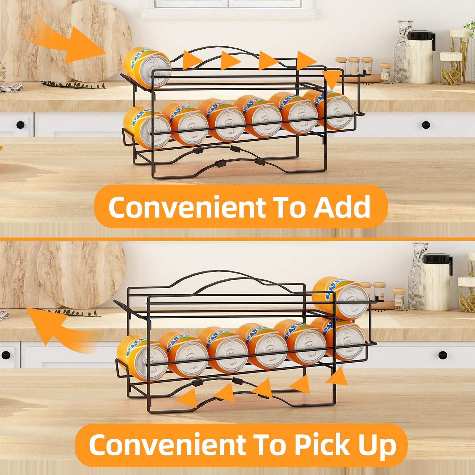 GILLAS four-pack provides scalable storage when you stack multiple units.