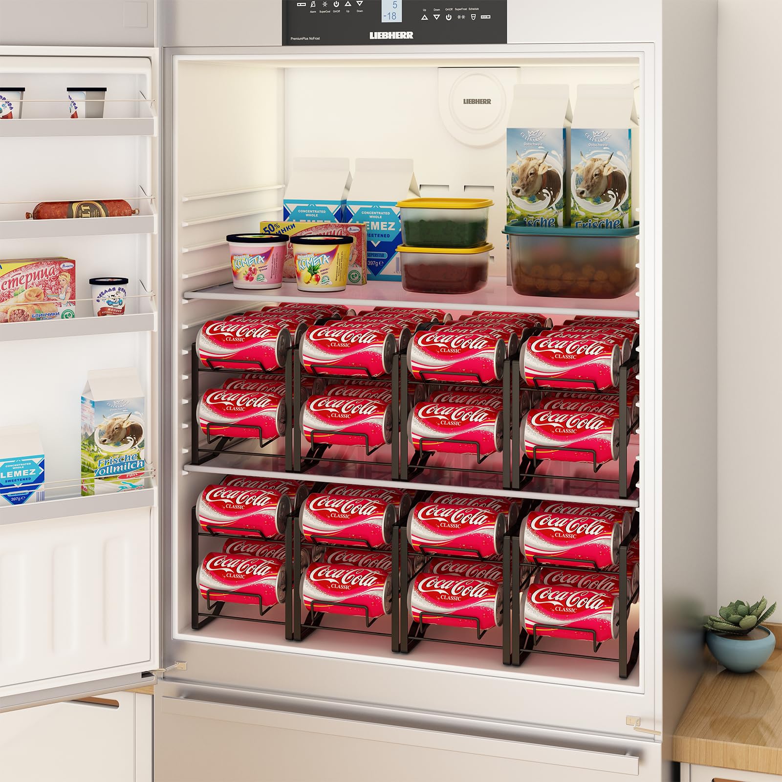 GILLAS tilt-front design enables easy removal and first-in, first-out access.