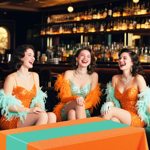 Gilprop party table setup showcases playful colors for a birthday vibe.