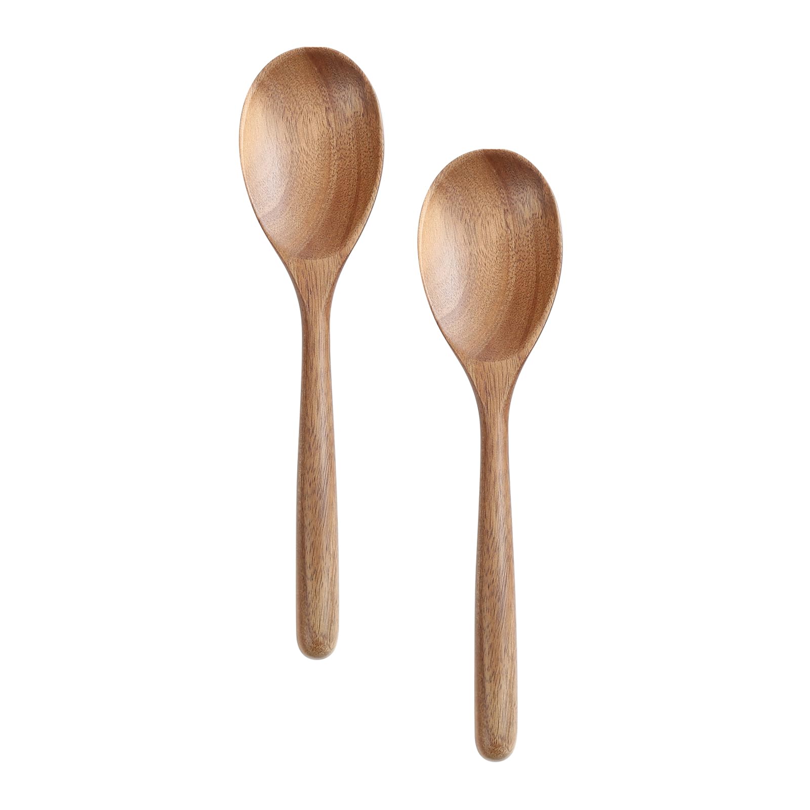 GinSent acacia spoon set top view for mixing and serving
