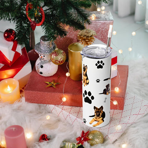GINGPROUS dog bone keychain included in the gift set.