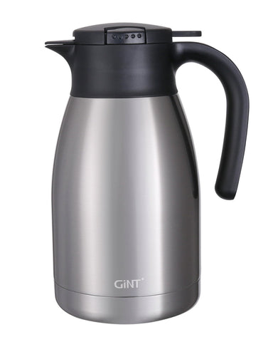 GiNT 51Oz thermal carafe lid open shows easy pour and aroma retention