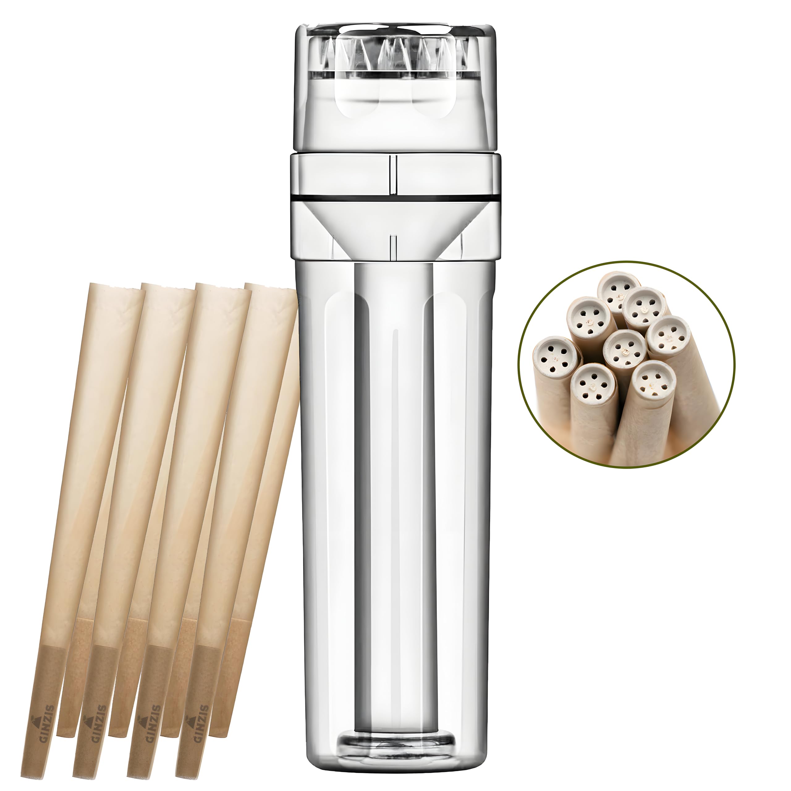 Ginzis cone-filler-mechanism enables precise loading for consistent results.