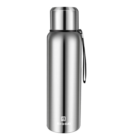 GIOGD insulated vacuum bottle 750ml with cup ready for travel use