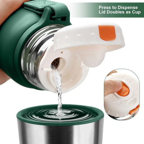 GIOGD stainless steel body resists oxidation and keeps beverages fresh