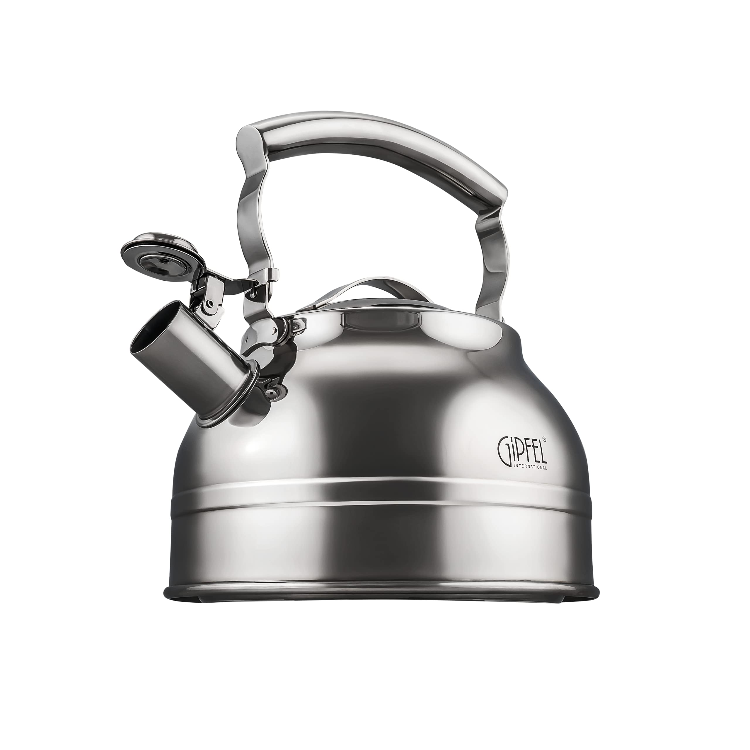 GIPFEL INTERNATIONAL kettle with induction bottom heats on any stove