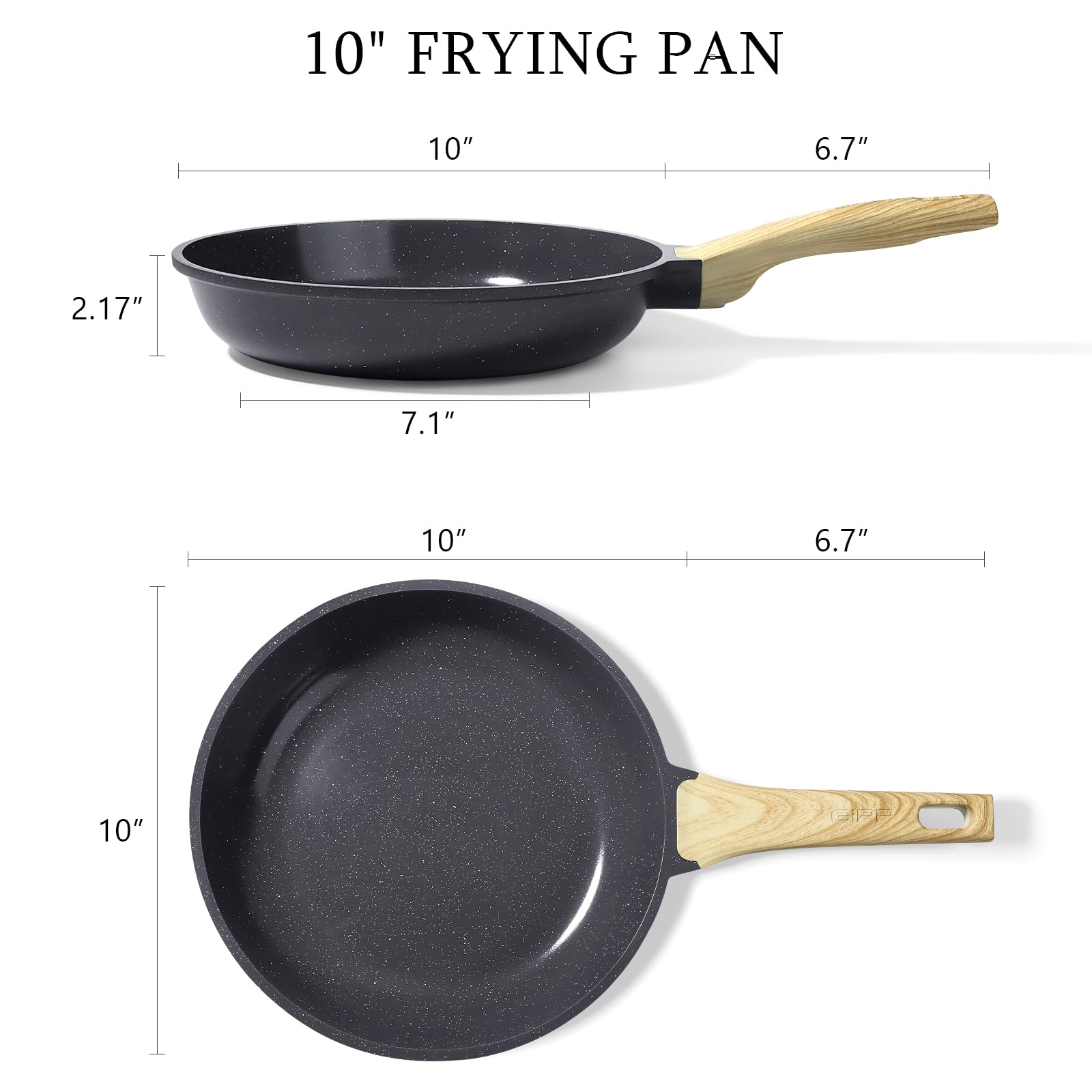 GiPP induction-compatible pan delivering fast even heating on any stove