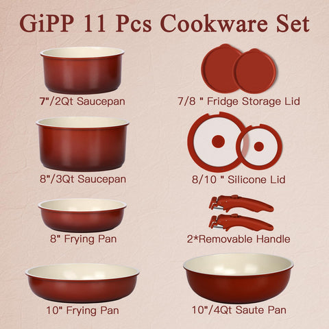 GiPP detachable handle demonstrates easy transfer from oven to table