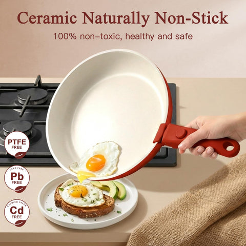 GiPP cookware compatible with induction, gas, electric, and ceramic stoves