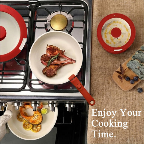 GiPP nonstick ceramic coating shows PTFE-free surface for healthier everyday cooking