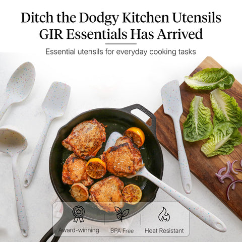 GIR Get It Right ladle for soups and stews with Party Confetti finish.
