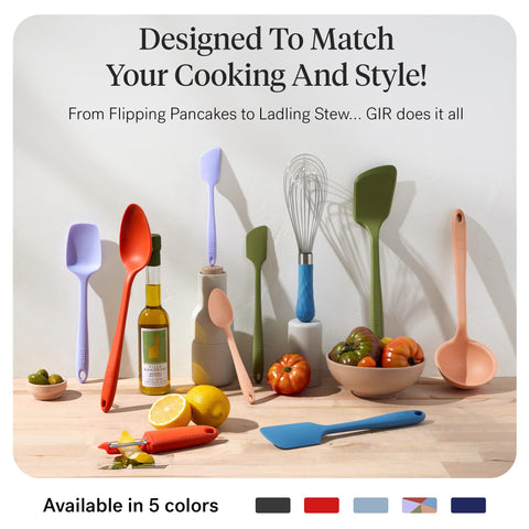GIR Get It Right slate potato peeler with comfortable grip.