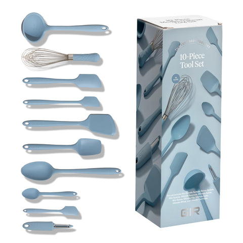 GIR Get It Right slate spatulas glide smoothly for flipping and scraping.