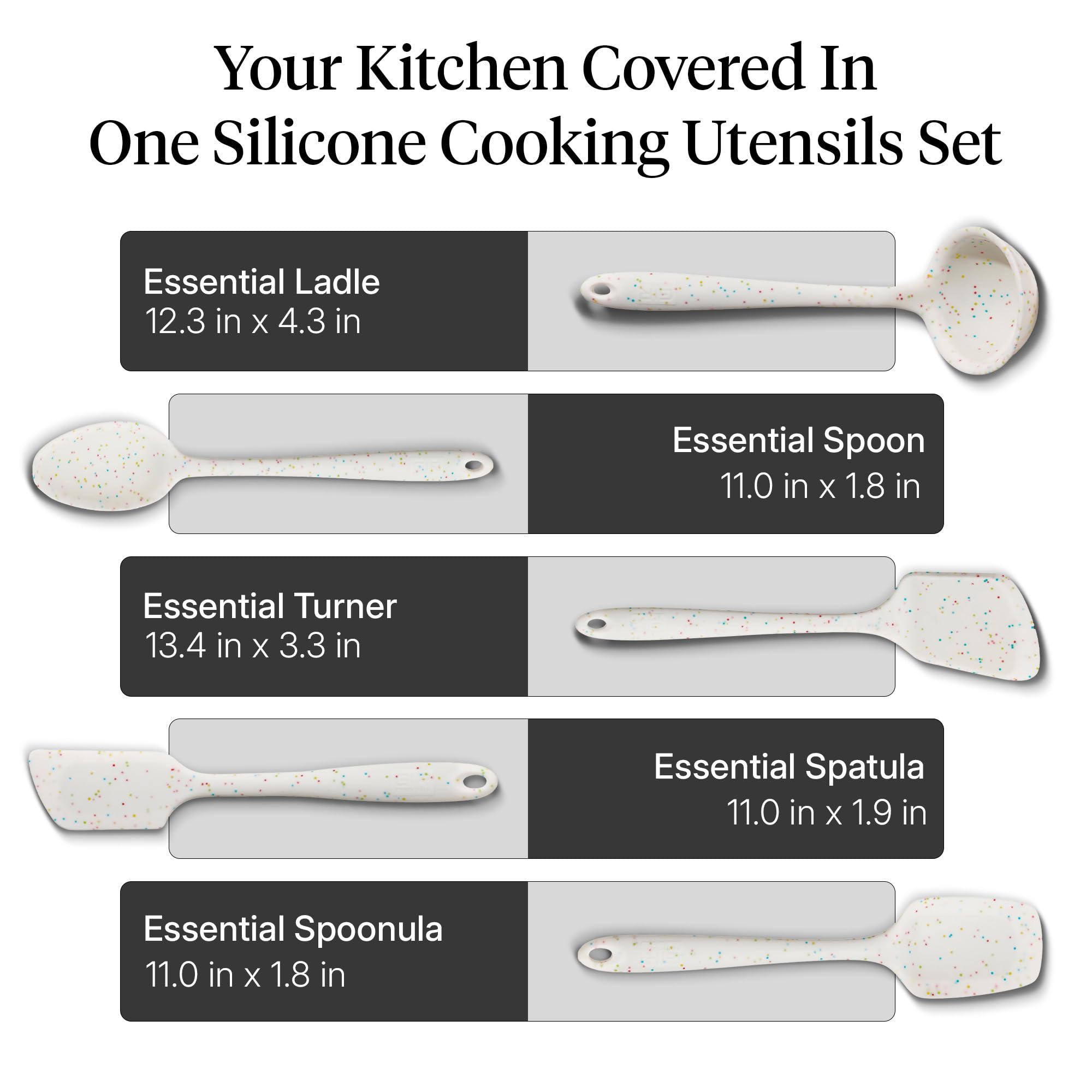 GIR Get It Right spoon for stirring sauces and serving.