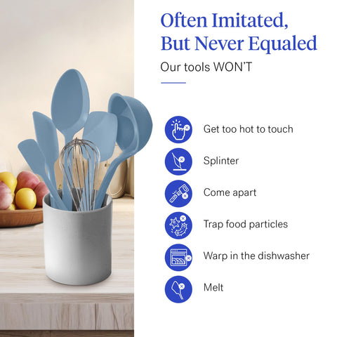GIR Get It Right slate whisk for airy sauces and beaten eggs.