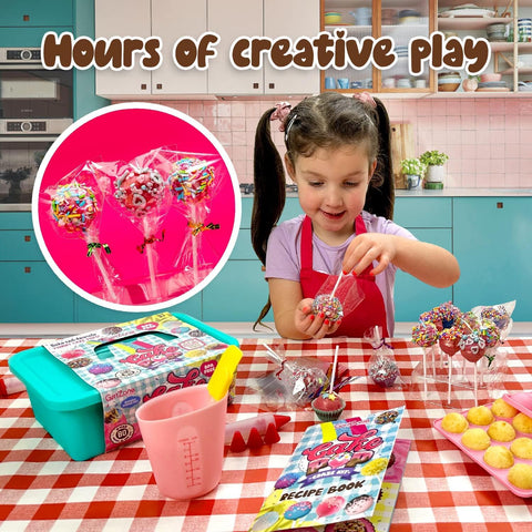 GirlZone Cake Pop Craze Kit decorating pen enabling precise icing details.