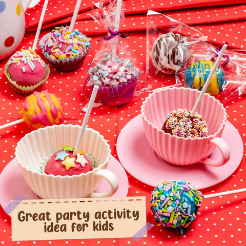 GirlZone Cake Pop Craze Kit festive pops ready for holidays.