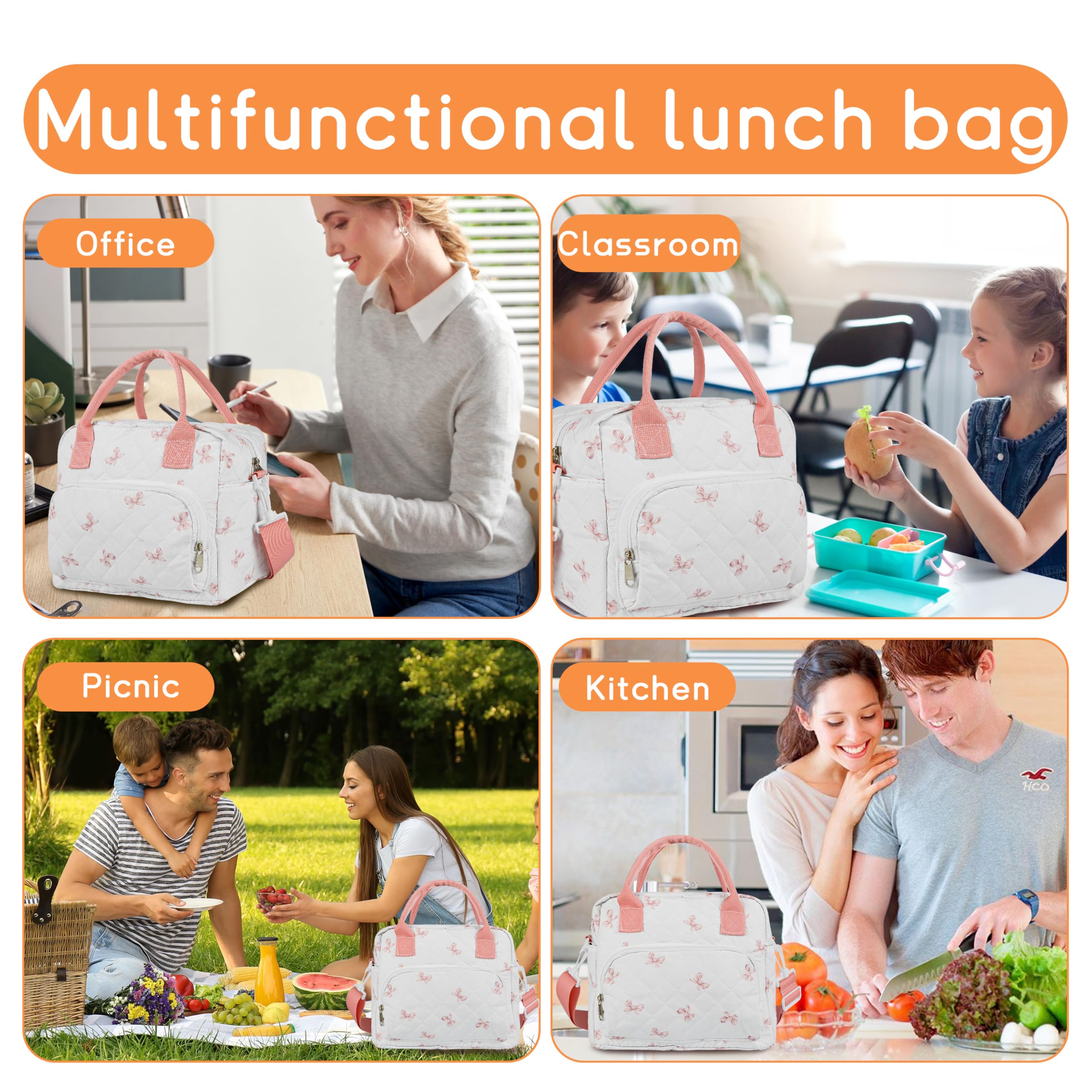 GISMTR versatile tote ideal for travel, work, and picnics.