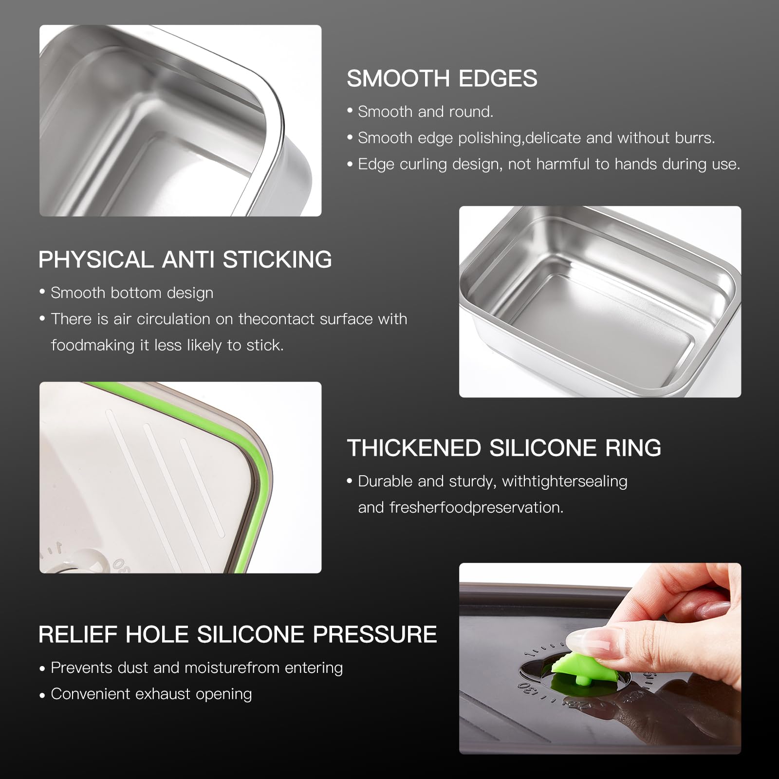 GIUOIDUO stackable containers save cabinet space