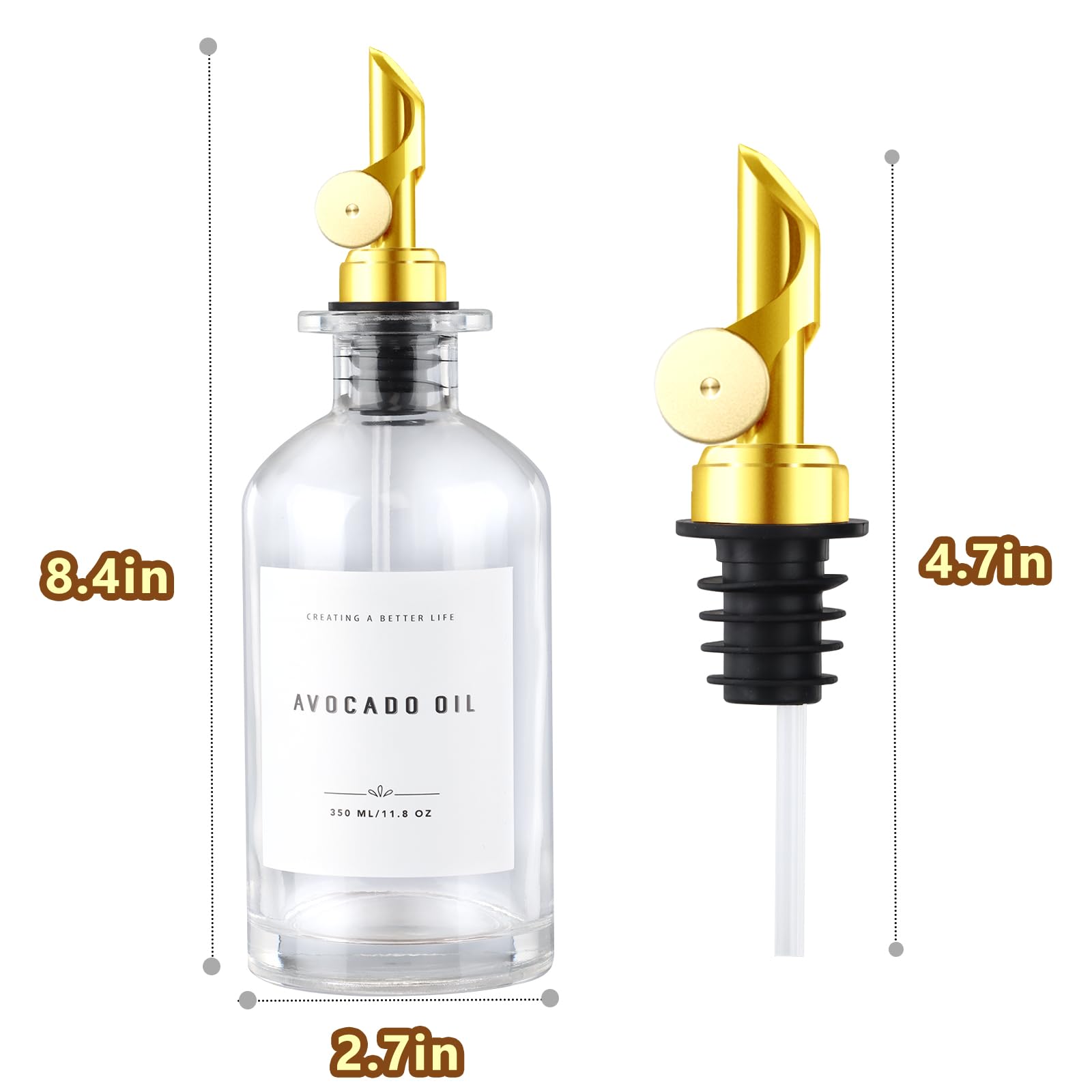 GIXSEGIE collapsible silicone funnels for easy refilling