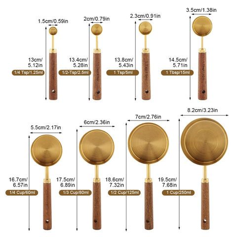 Giyochie premium kitchen accessory elevates any counter with gold and wood aesthetics